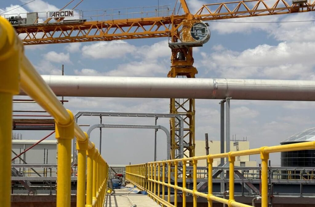 Tabouk acciona GRP handrail